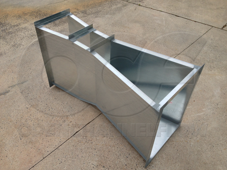 9-inch Water Rights Galvanized Steel Parshall Flume