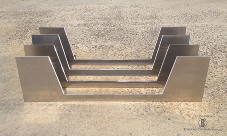 aluminum cipolletti weir plates