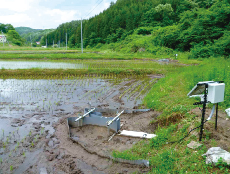 corrugated sheet metal wing walls