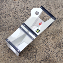 1-inch fiberglass parshall flume with probe well