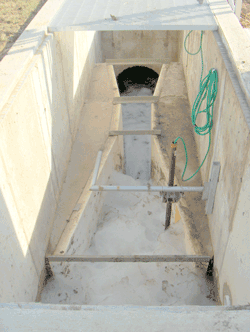 Foam in a Pashall Flume