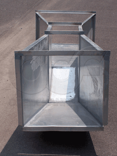 Galvanized Steel Parshall Flume