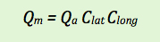 general Cutthroat flume settlement equation