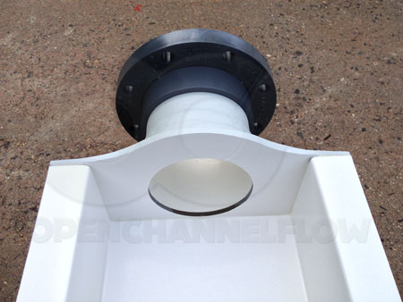 0.5' H-Flume Inlet Bulkhead with Van Stone Flange