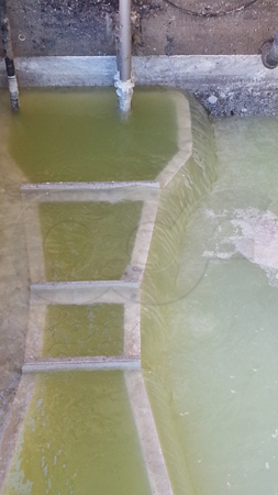 overtopped Parshall flume