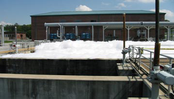 potw foaming due to illegal industrial pretreatment discharge