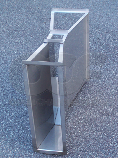 stainless steel parshall flume