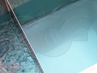 underflow baffle in weir box