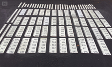 custom fiberglass staff - level gauges used to measure dam and lake levels