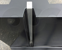 removable probe holder mounted in the sidewall of a H flume