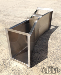 Openchannelflow stainless steel Parshall Flume