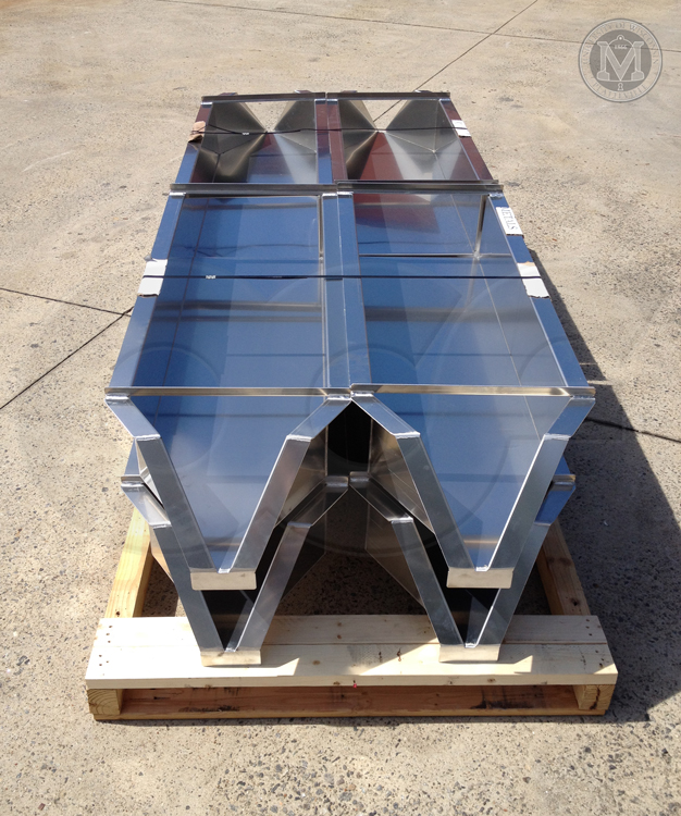 Aluminum 0.75-Foot H Flumes with Approach Sections