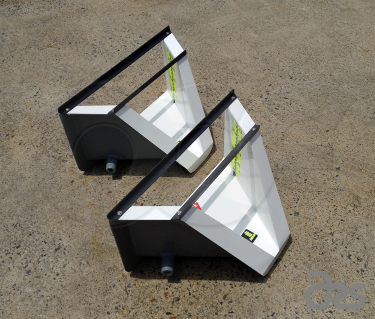 1-Foot H Flumes with Staff Gauges & Stilling Well Connections