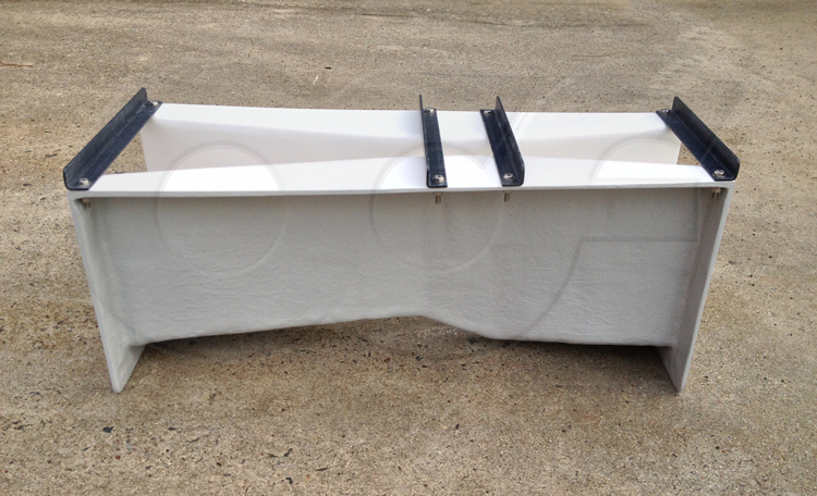 parshall flume fiberglass construction