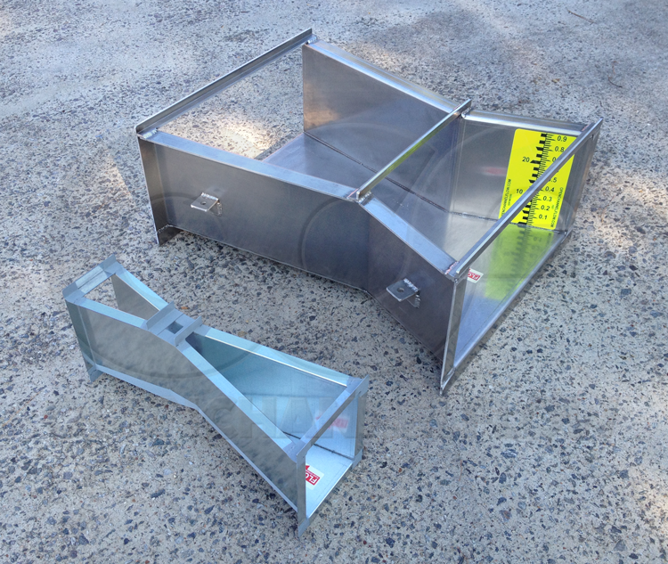 Galvanized Parshall & Aluminum Cutthroat Flumes