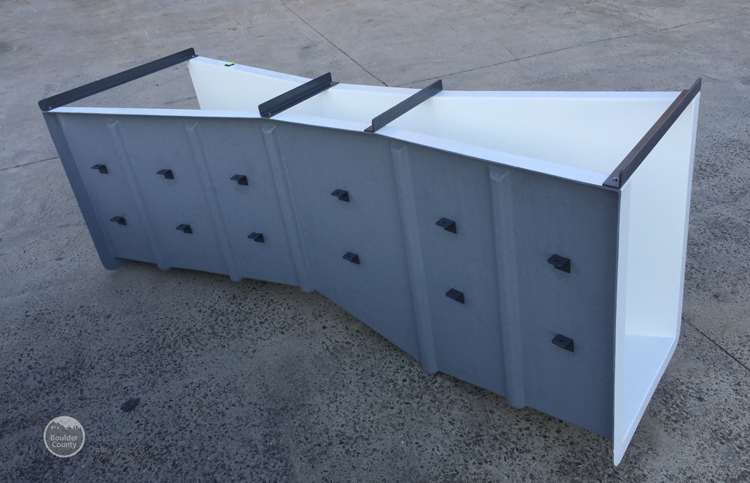 parshall flume fiberglass construction