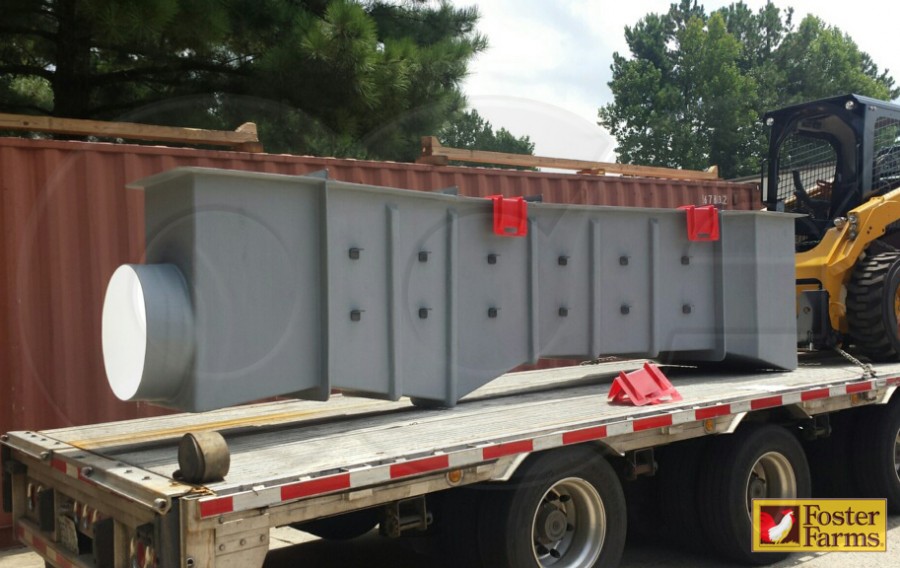 parshall flume fiberglass construction end adapters stubs