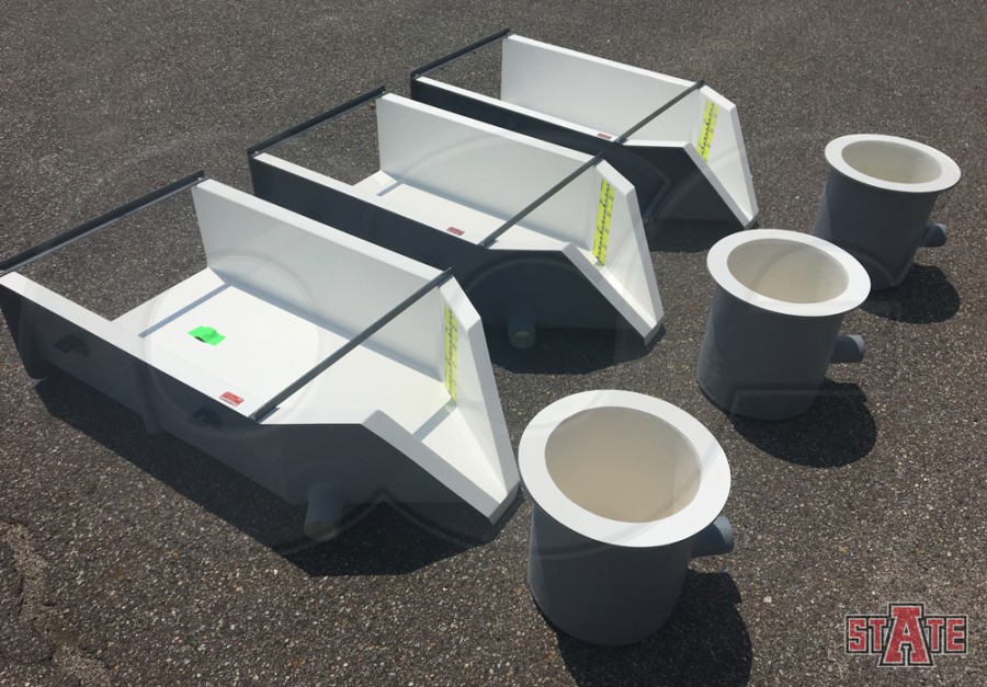 1.5 Foot H Flumes with Approach Sections and Detached Stilling Wells