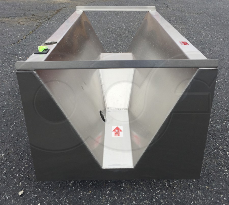 Stainless Steel 200 mm RBC Flume Inlet