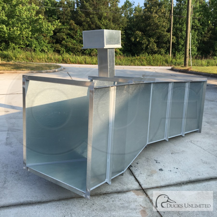 parshall flume galvanized steel construction shaft encoder enclosure