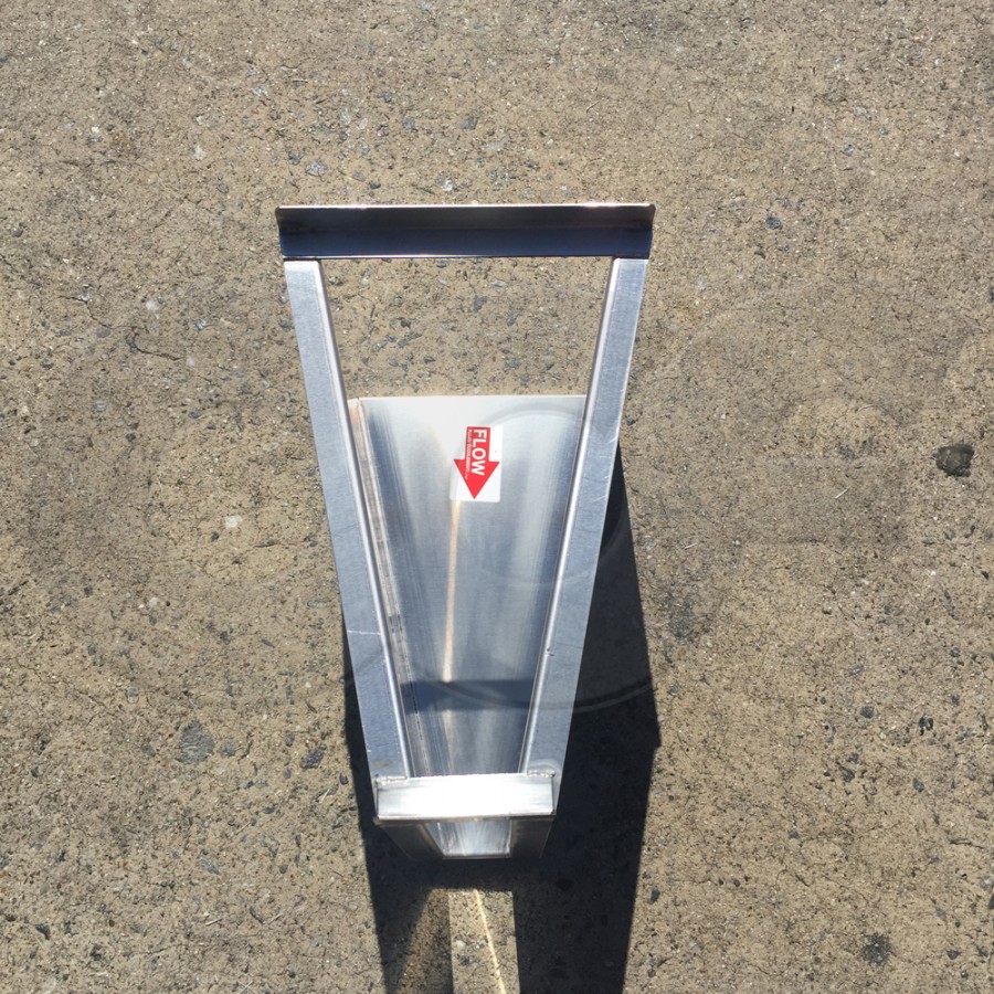 Stainless Steel 3-Inch Montana Flume