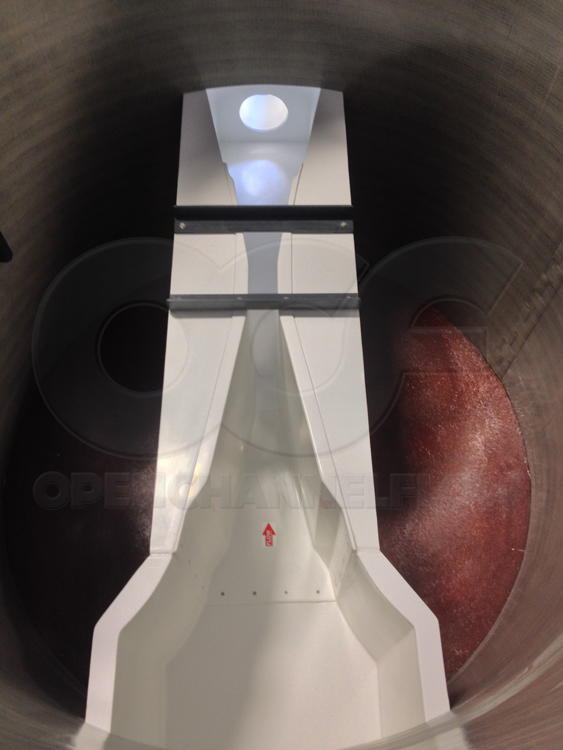 3-Inch Parshall Nested in 6-inch Parshall in Metering Manhole