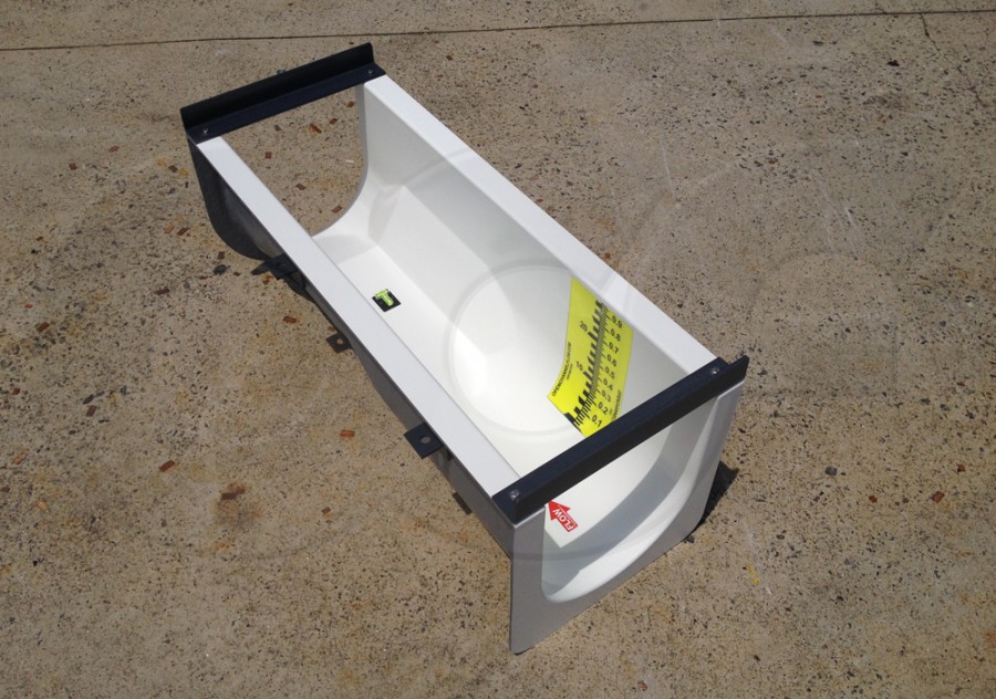 shortened permanent style palmer bowlus flume