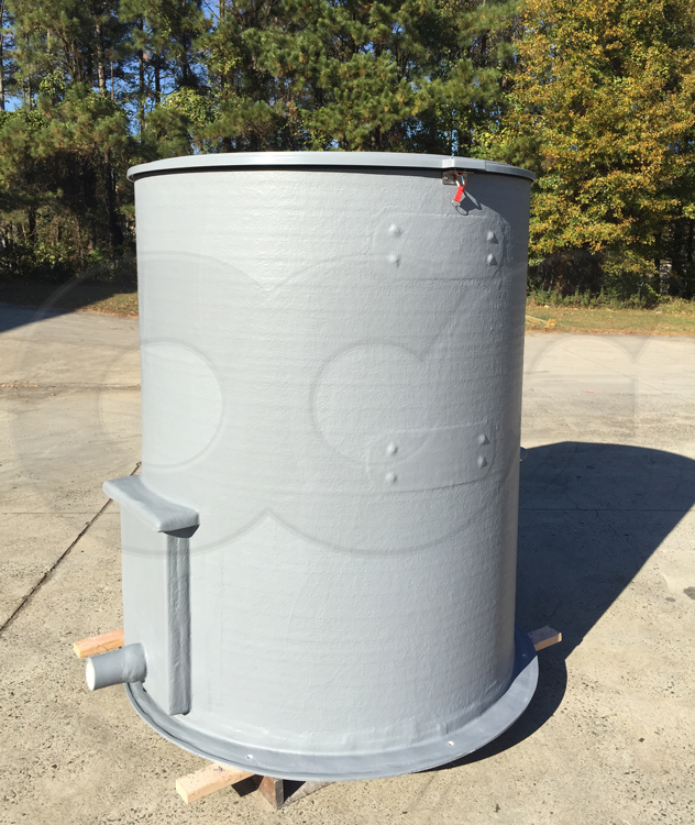 Domed Top Brewery Discharge Flow Metering Manhole