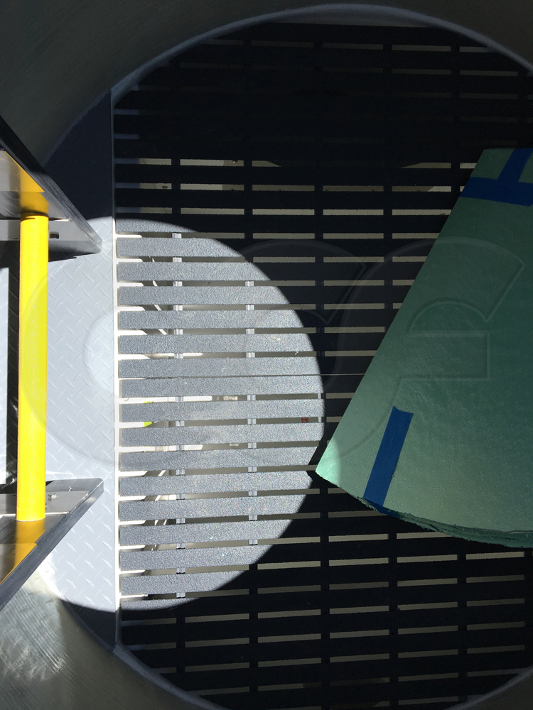 Weir Manhole Interior View