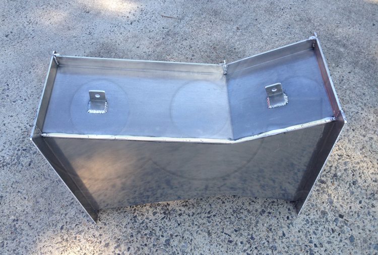 Flat Bottomed Aluminum Cutthroat Flume
