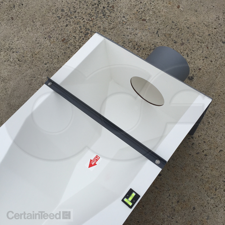 Extra Large Trap Flume End Adapter