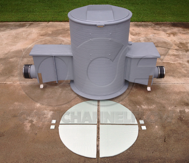 6-Inch Parshall FRP Metering Manhole