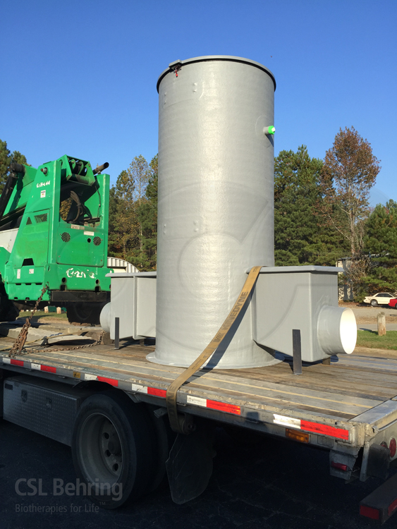 Fiberglass 6-Inch Parshall Packaged Metering Manhole