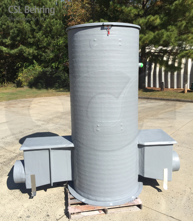 CSL Behring Parshall Flume Manhole