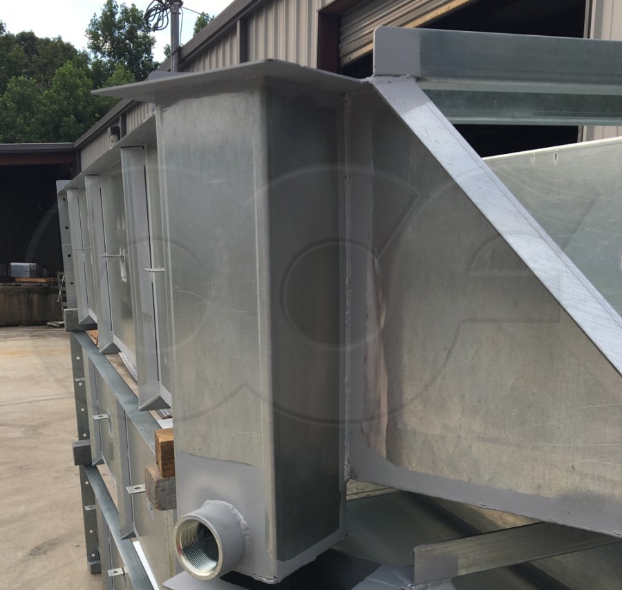 Small Stilling Well on a Galvanized Steel H Flume