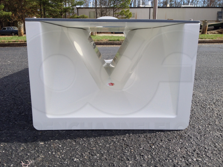 Open End Adapter on a Trapezoidal Flume