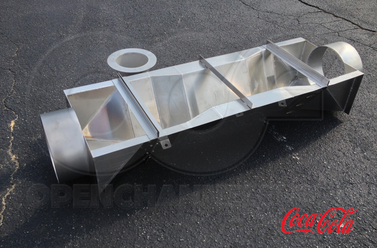 Stainless Extra Large Trapezoidal Flume