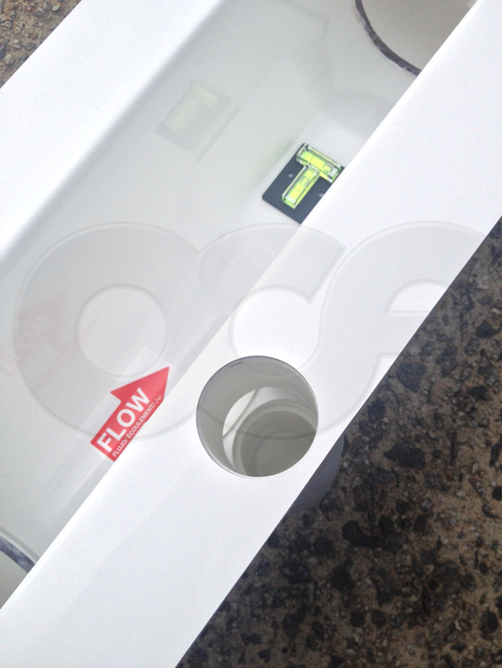 Palmer-Bowlus Flume Probe Well Detail