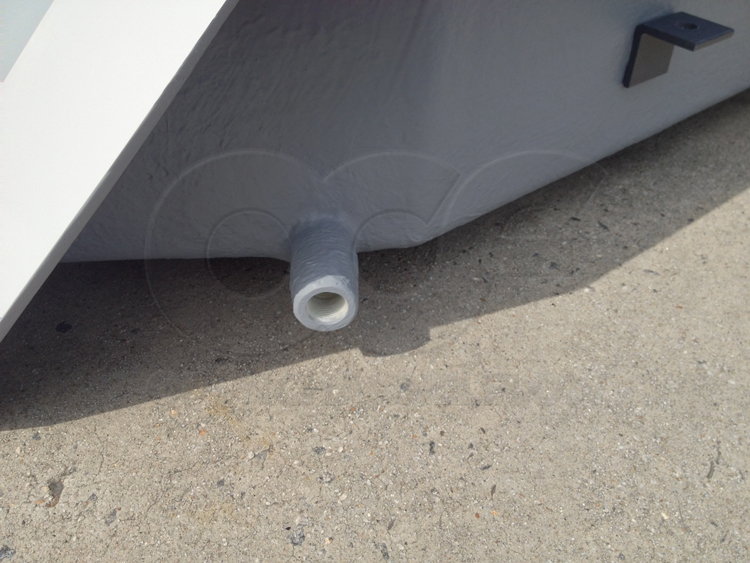 H Flume with Stiling Well Coupling