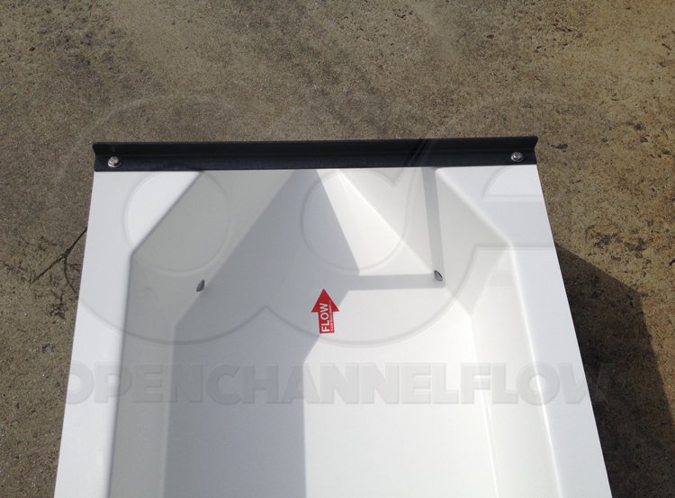 H Flume with 2 Stiling Well Couplings