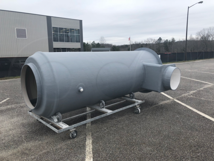 Packaged Metering Manhole with Palmer-Bowlus Flume for Traffic Location