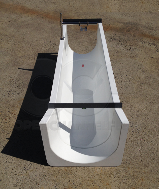 Flared Outlet on a Palmer-Bowlus Flume