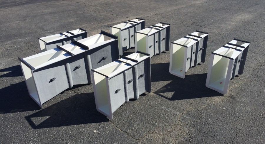 parshall flumes fiberglass construction