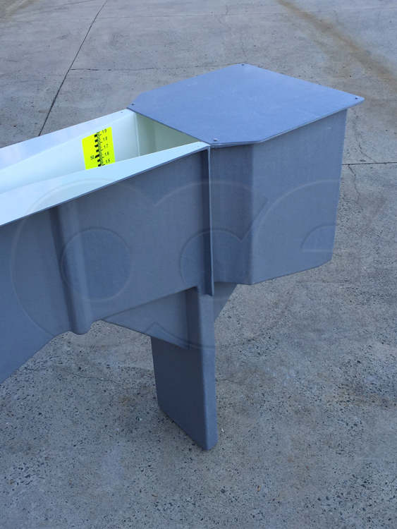 Removable FRP Cover Over a Parshall Flume