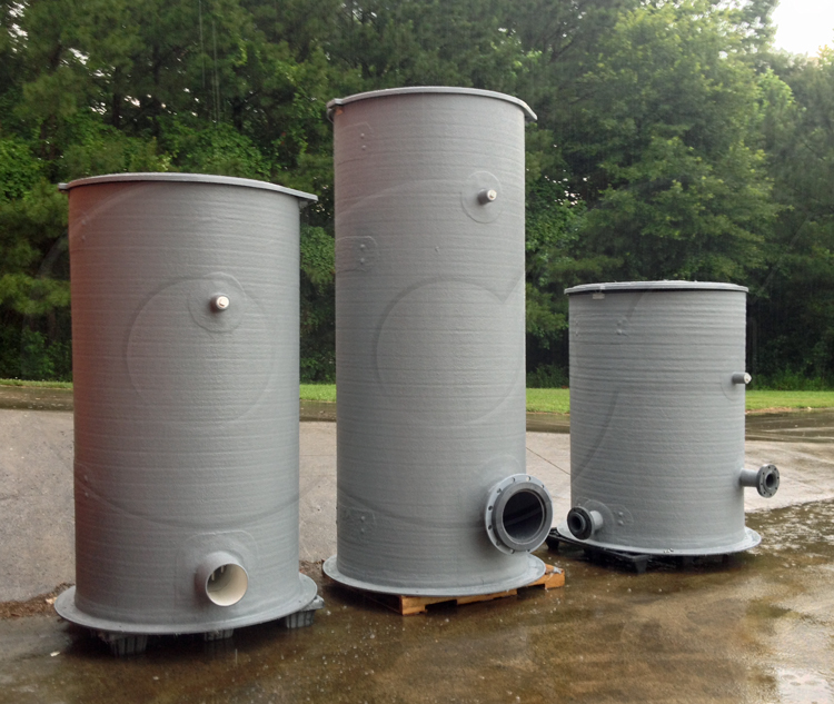 Flume and Mag Meter Manholes