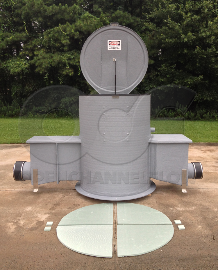 48-Inch Domed Top Parshall Manhole