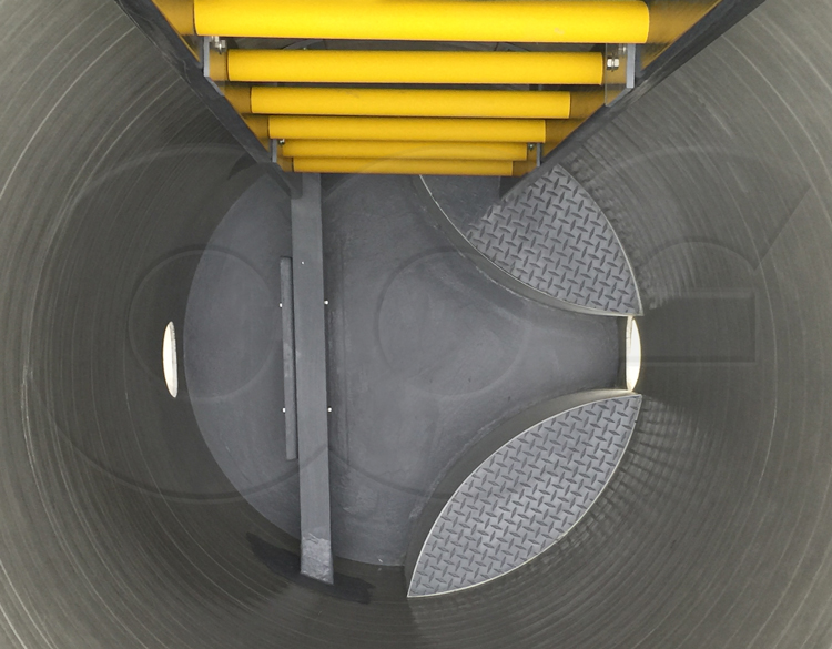 Interior of Energy Absorber Manhole