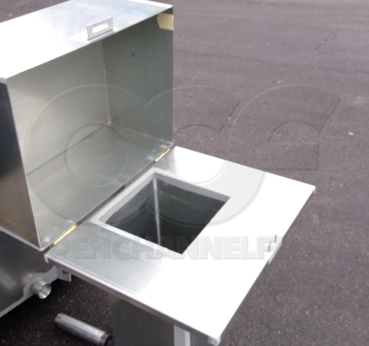 Shaft Encoder Enclosure Over a Stilling Well