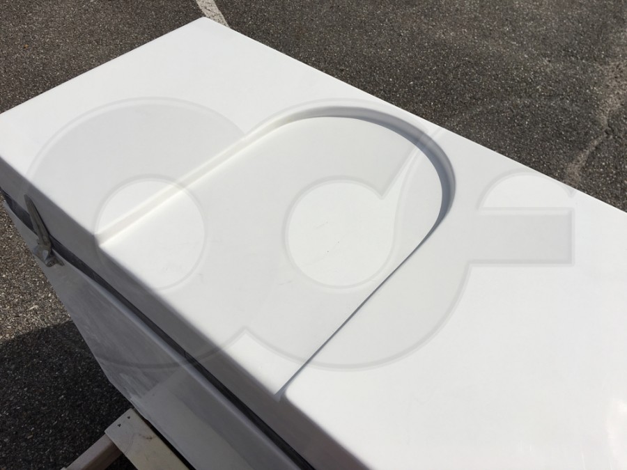 Gemini 2 Portable Sampler Enclosure Molded-In Rain Gauge Cavity