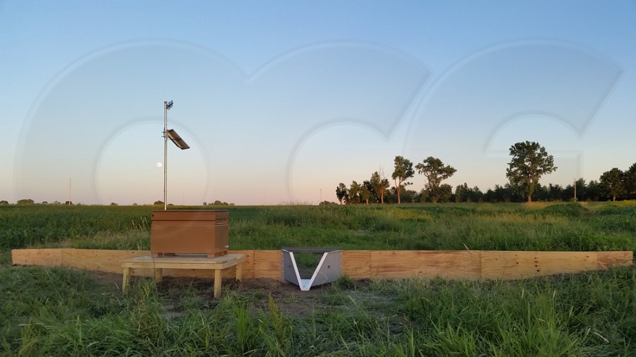 H Flume with Pywood Collection Walls